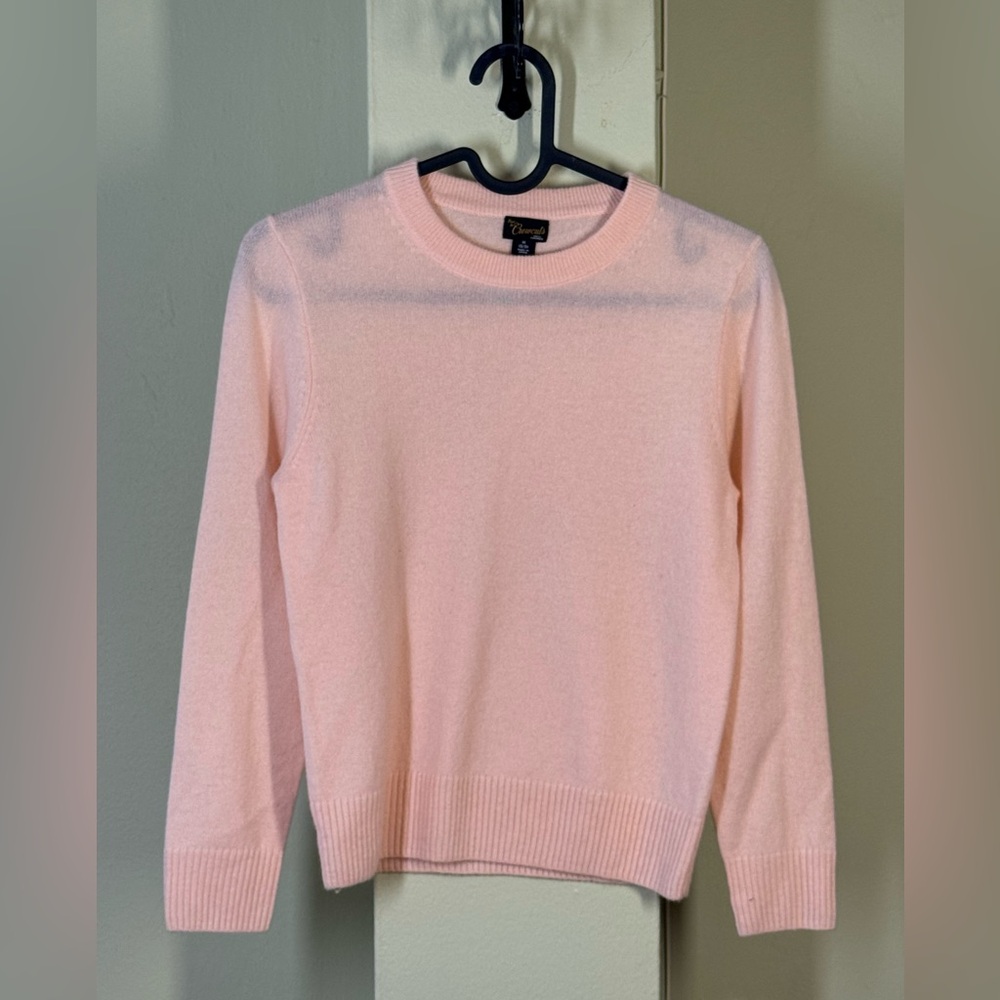 NWOT J. Crew Kids' 100% cashmere crewneck sweater XS (4/5)